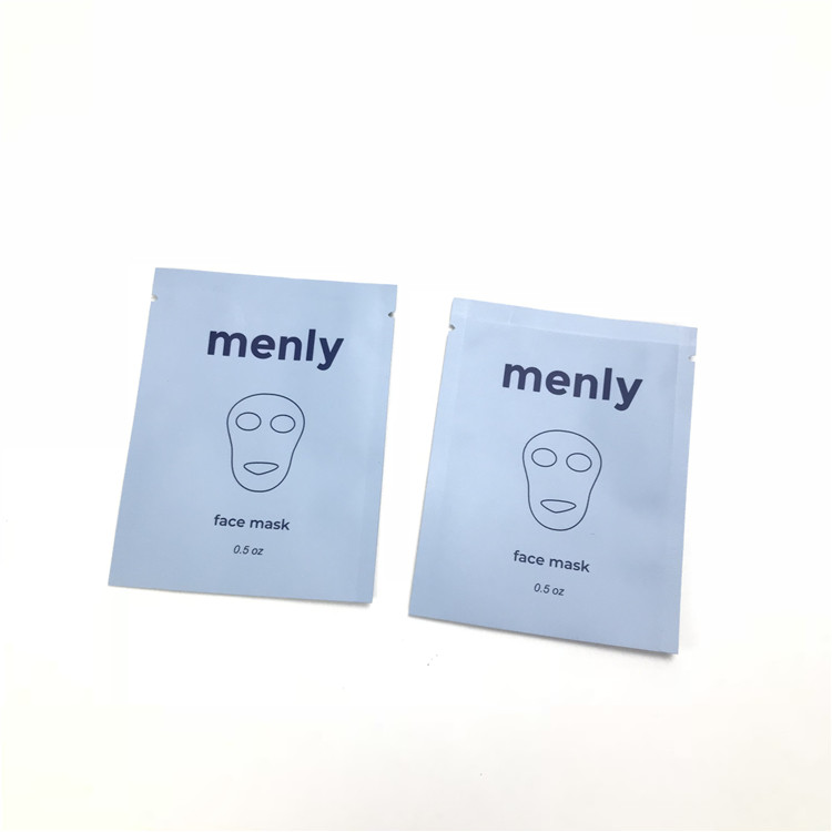 Ελεύθερη μίας χρήσης καλλυντική σακούλα δειγμάτων δειγμάτων για το του προσώπου μέσο καθαρισμού τρία ορών ματιών σαμπουάν σφραγισμένο πλευρά σακούλι