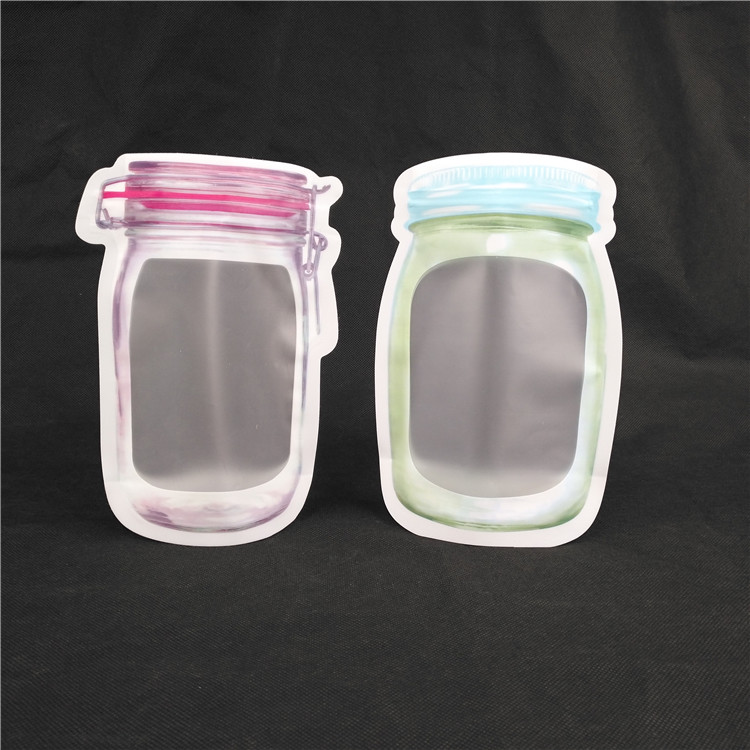 Ειδική διαμορφωμένη τυπώνοντας υγρή στάση ζελατίνας γάλακτος χυμού βαθμού τροφίμων λογότυπων επάνω στα σακούλια μορφής μπουκαλιών