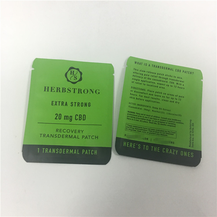 Συνήθεια που τυπώνει τη Resealable στάση κλειδαριών φερμουάρ Mylar επάνω στα μπισκότα ζιζανίων CBD σακουλών που συσκευάζουν τις τσάντες