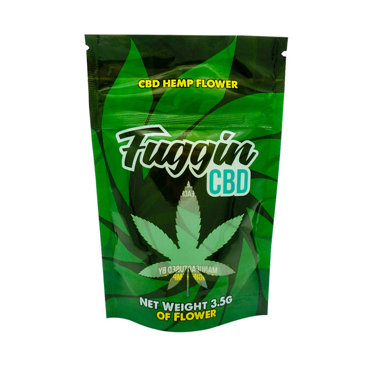 Ziplock εξόδων χρωμίου μπισκότων λουλουδιών CBD Edibles κάνναβης απόδειξης μυρωδιάς ασφαλής για τα παιδιά τσάντα σακουλών Mylar