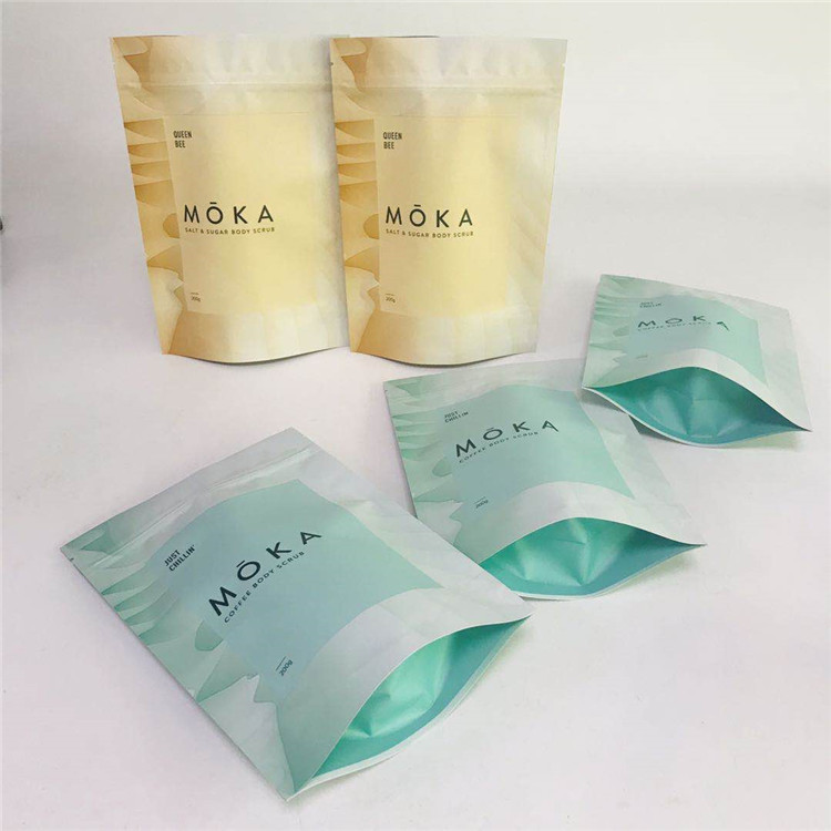 Το σώμα τρίβει τις συσκευάζοντας τσάντες που το ψηφιακό λουτρό φύλλων αλουμινίου αργιλίου μεταλλινών εκτύπωσης αλατίζει τις συσκευάζοντας τσάντες