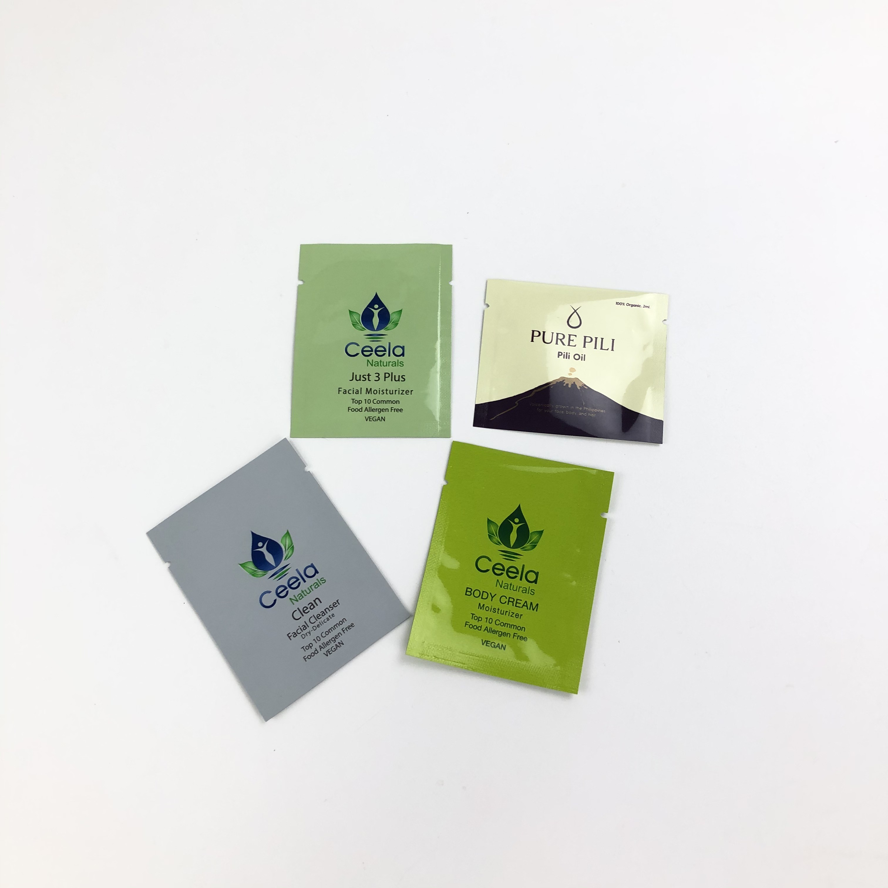 Χονδρικές πιασιμάτων τσάντες σακουλών δειγμάτων φύλλων αλουμινίου σφραγίδων στιλπνές mylar για τη φροντίδα δέρματος/τη σκόνη/τη συσκευασία καψών