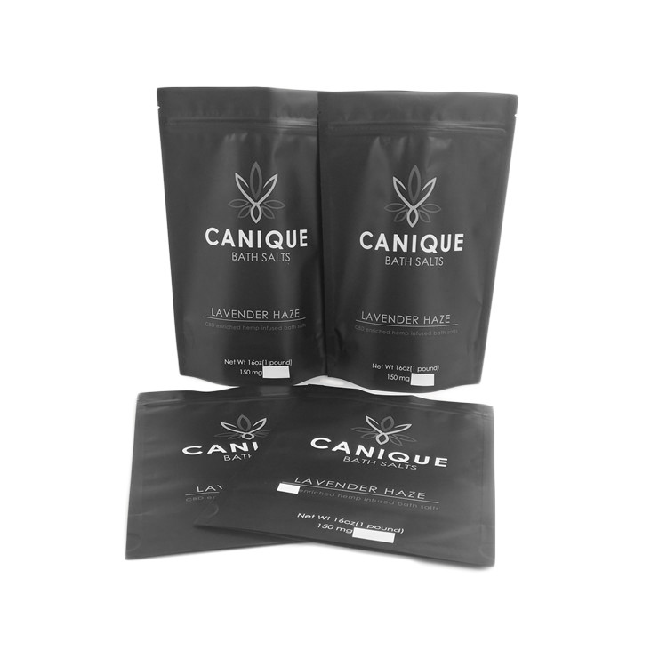 Η απόδειξη μυρωδιάς τοποθετεί τροφίμων σε σάκκο βαθμού φερμουάρ τσαντών την ξηρά λουλουδιών σπόρων μεταλλική λαμπρή ασημένια συνήθειας λογότυπων 16OZ τσάντα Mylar λουτρών αλατισμένη