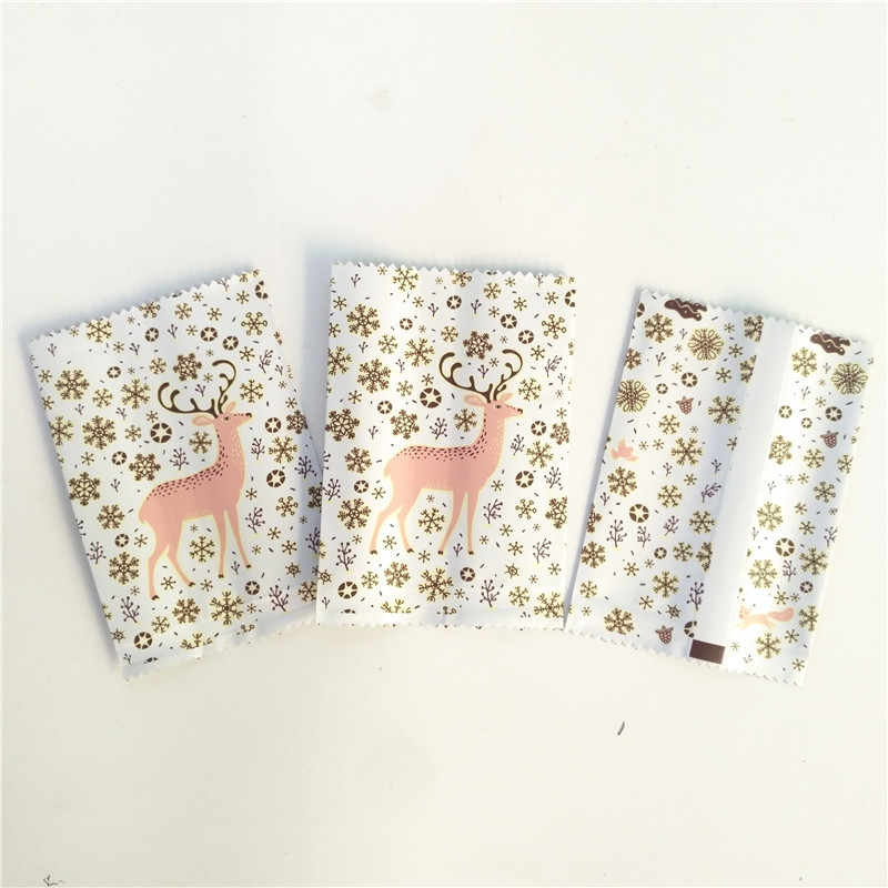 Συσκευάζοντας τσάντα φραγμών πρόχειρων φαγητών MOPP CMYK 150micron με την οδοντωτή άκρη