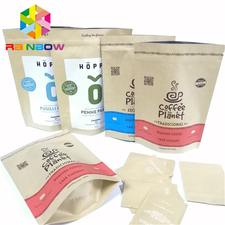 Εκτύπωση τσαντών CYMK Gravnre εγγράφου φύλλων αλουμινίου VMPET Mylar με το φερμουάρ