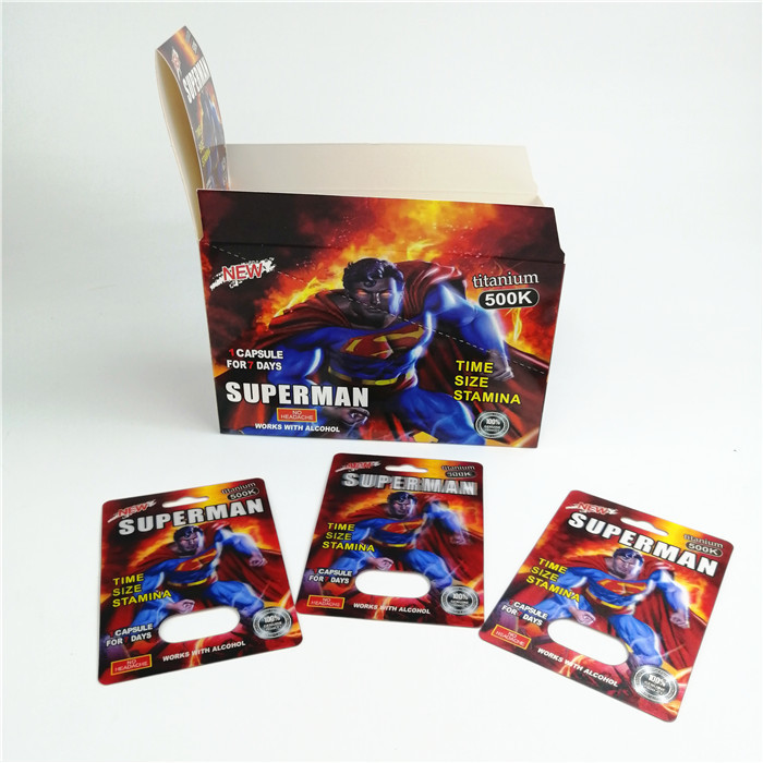 350g χαρτονένια συσκευασία καρτών φουσκαλών εκτύπωσης Gravnre για το χάπι φύλων