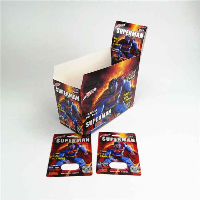 Συσκευάζοντας κάρτα 9x12cm χαπιών φύλων εκτύπωσης CMYK μεταξιού