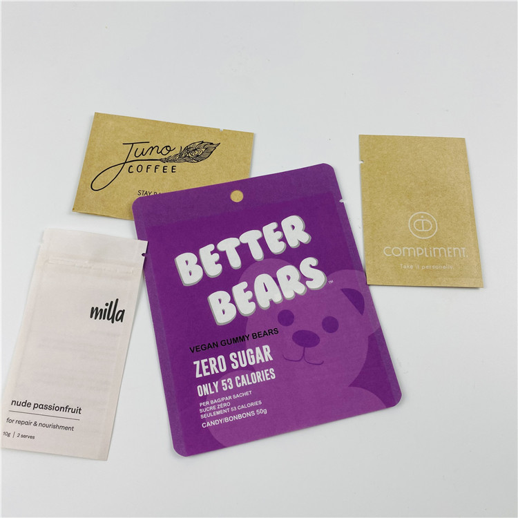 Ψηφιακή Ziplock εκτύπωσης MOPP λιπασματοποιήσιμη επίπεδη τσάντα 23x35cm σακουλιών