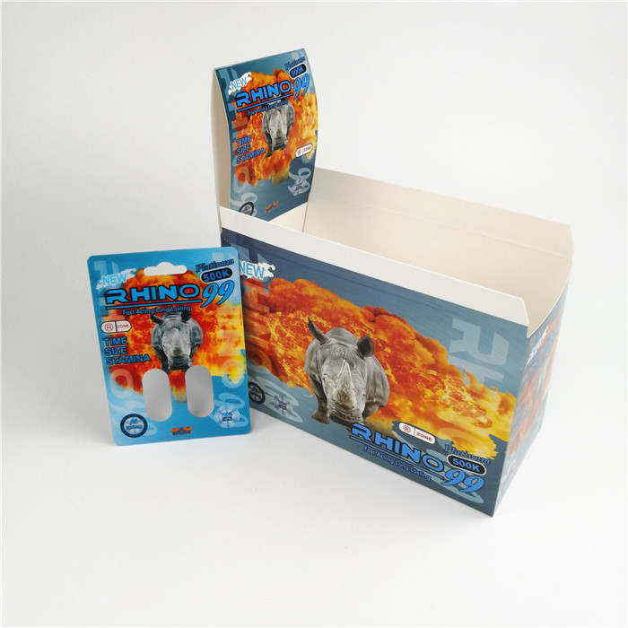 Έξοχος συσκευάζοντας ρινόκερος 600K 700K καρτών φουσκαλών πάνθηρων