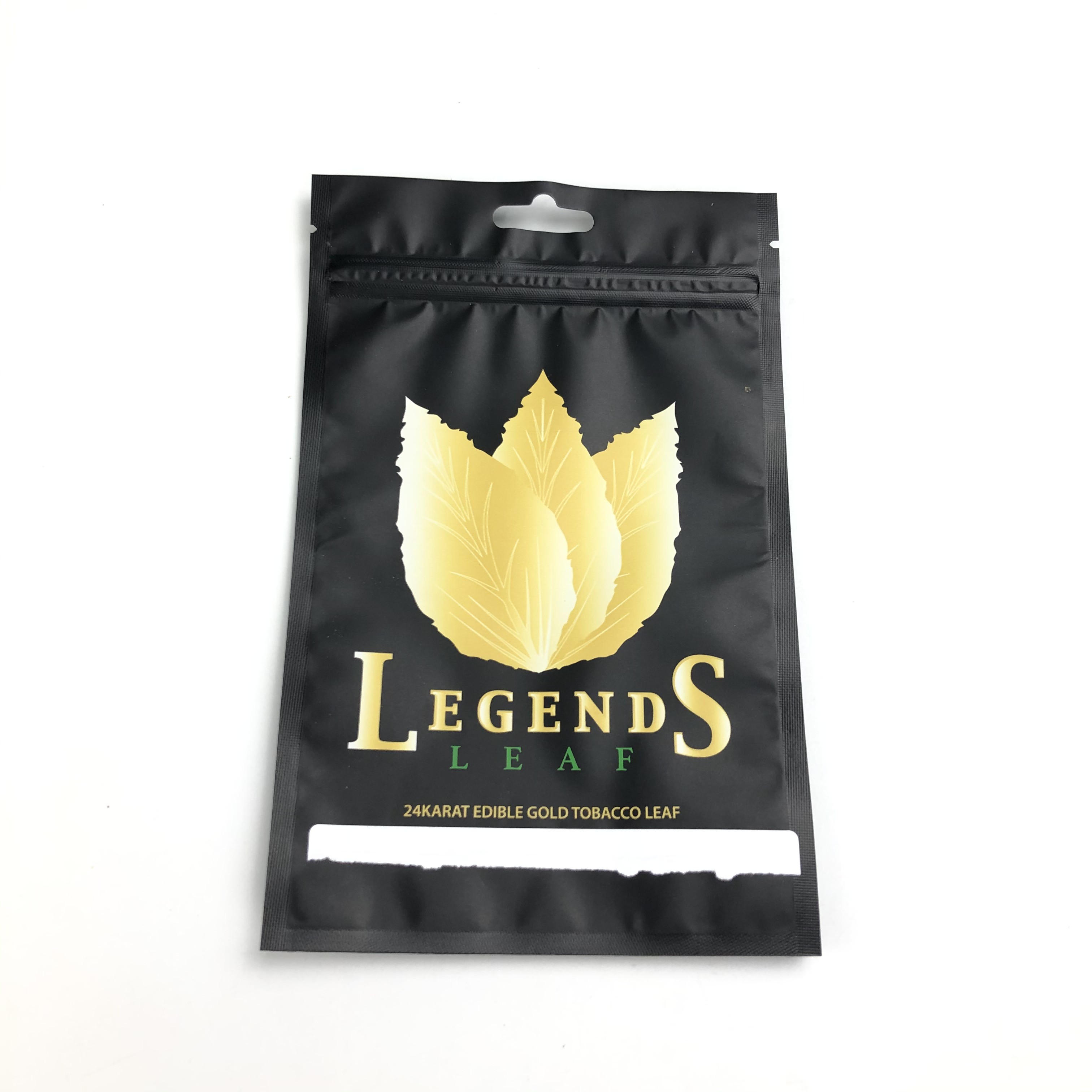 Resealable τσάντα κλειδαριών φερμουάρ ταινιών MOPP VMPET μεταλλινών για τον καπνό τσιγάρων