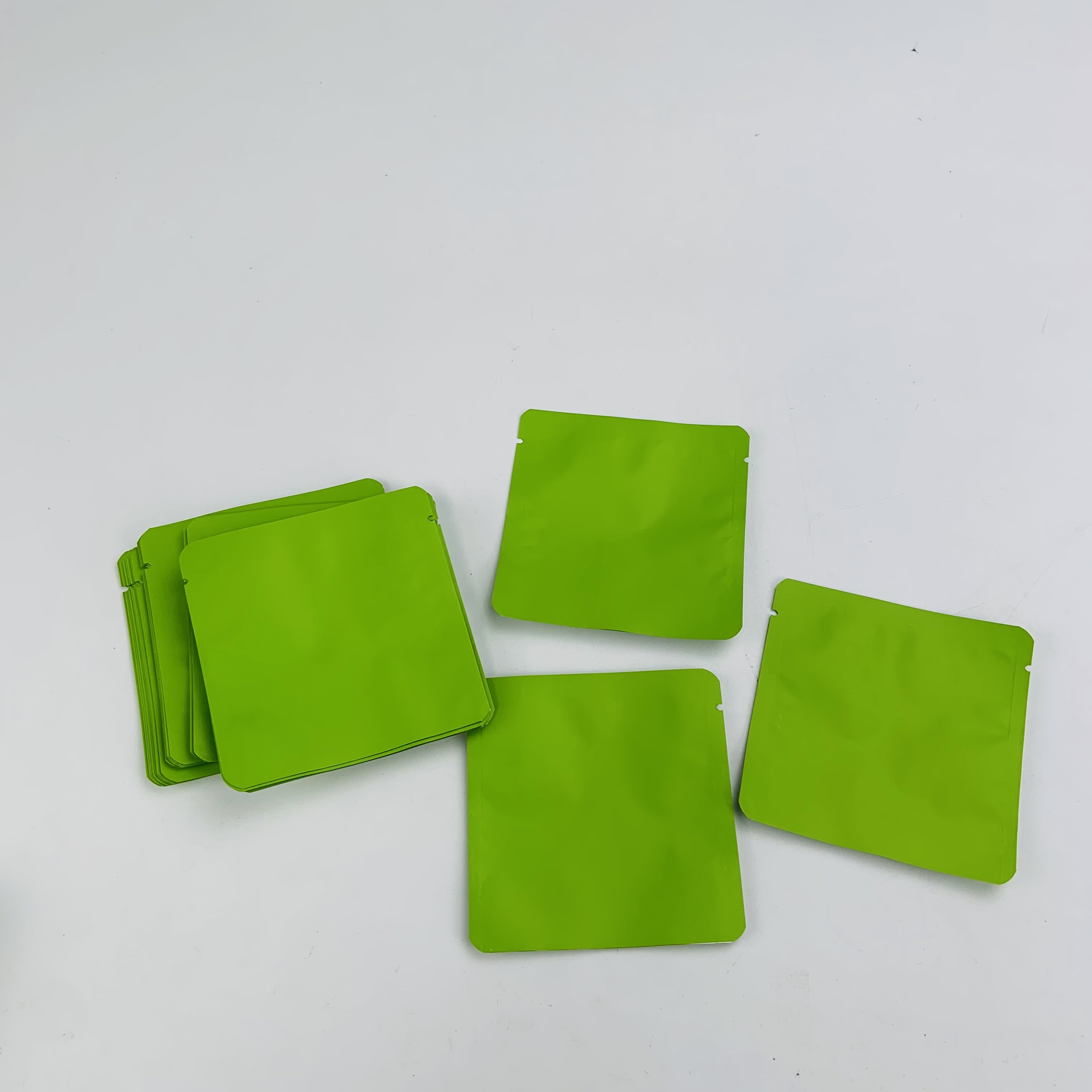 Resealable Mylar φροντίδας δέρματος τσάντες CMYK φύλλων αλουμινίου FDA 150micron 1ml 2ml