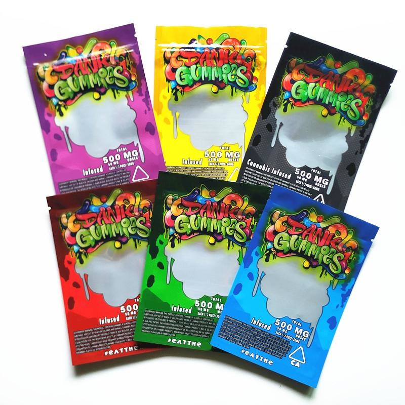 CMYK 4,3 Mils παχιοί φάκελοι Cbd τσαντών εγγράφου απόδειξης παιδιών