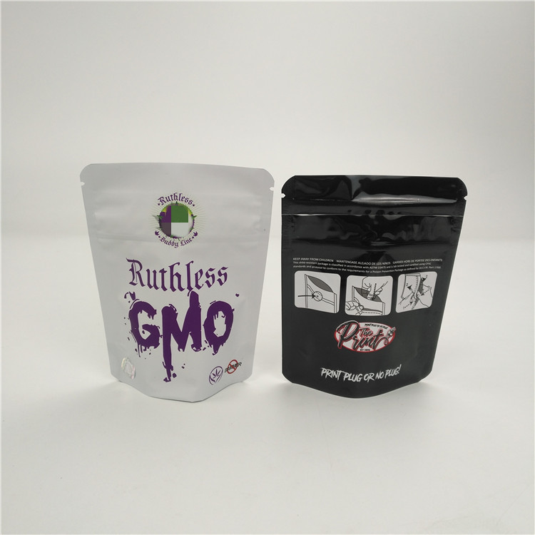 Συσκευάζοντας μπισκότα τσαντών 3.5g πετρελαίου κάνναβης VMPET 100micron CBD Canabies