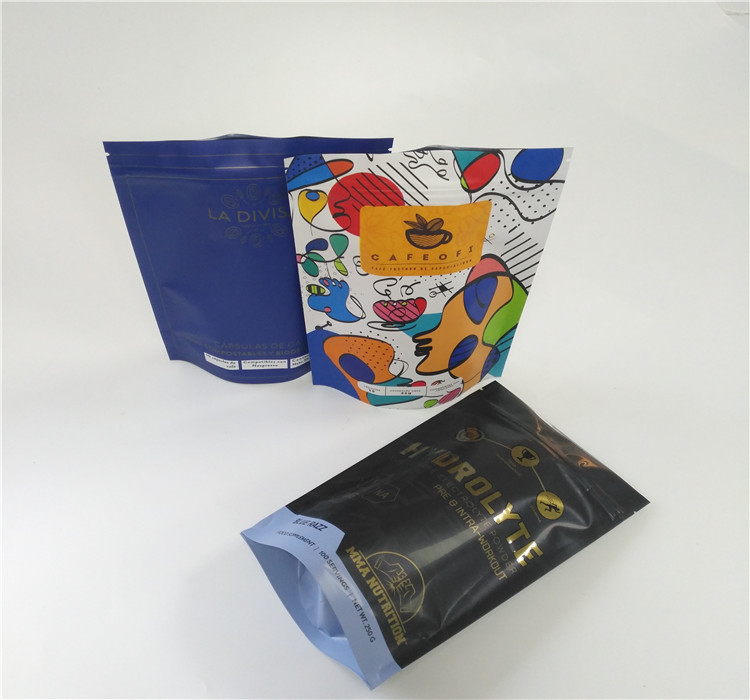 Δείτε μέσω Ziplock παραθύρων MOPP VMPET της σαφούς σακούλας 200g 250g