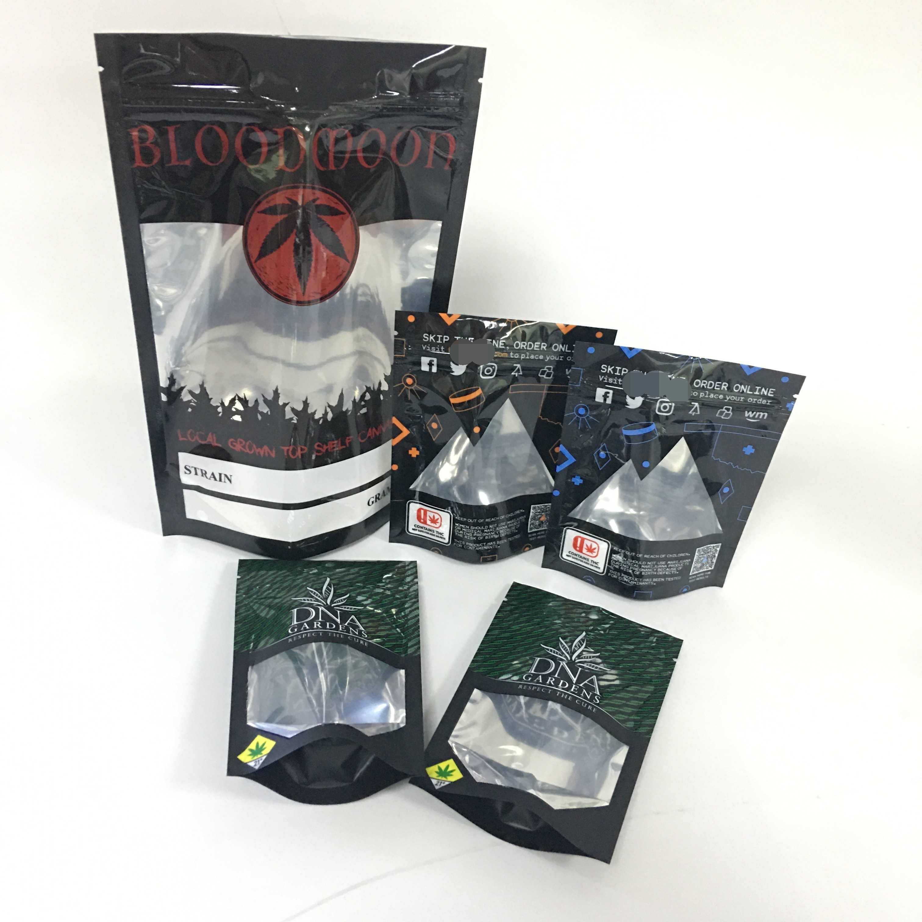 Επαναχρησιμοποιήσιμη σακούλα Cbd φύλλων αλουμινίου αργιλίου σκονών CMYK 120micron Gummy