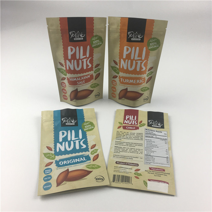 Το φύλλο αλουμινίου τοποθέτησε το Resealable Ziplock Mylar σε στρώματα τσάι Doypack Matcha τσαντών