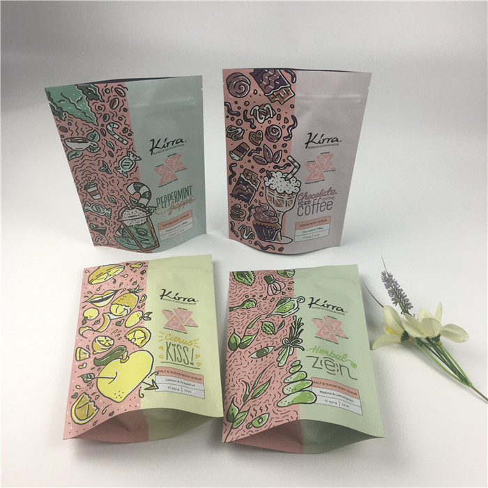 Αλατισμένη 120micron VMPET Recloseable στάση λουτρών επάνω στη σακούλα 200g