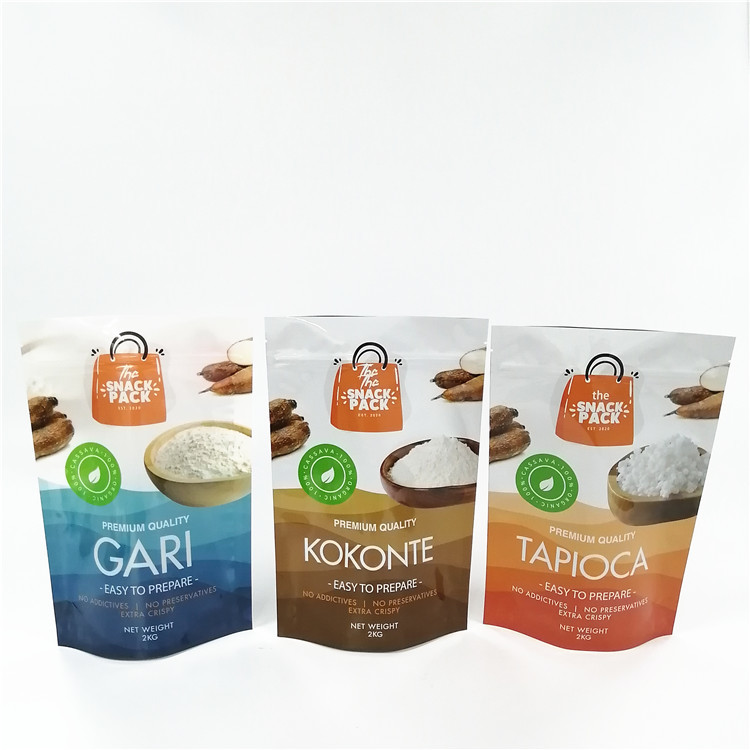 Μεταλλικό φύλλο αλουμινίου MOPP 250g ξηρό - συσκευάζοντας τσάντα 100mircon φρούτων