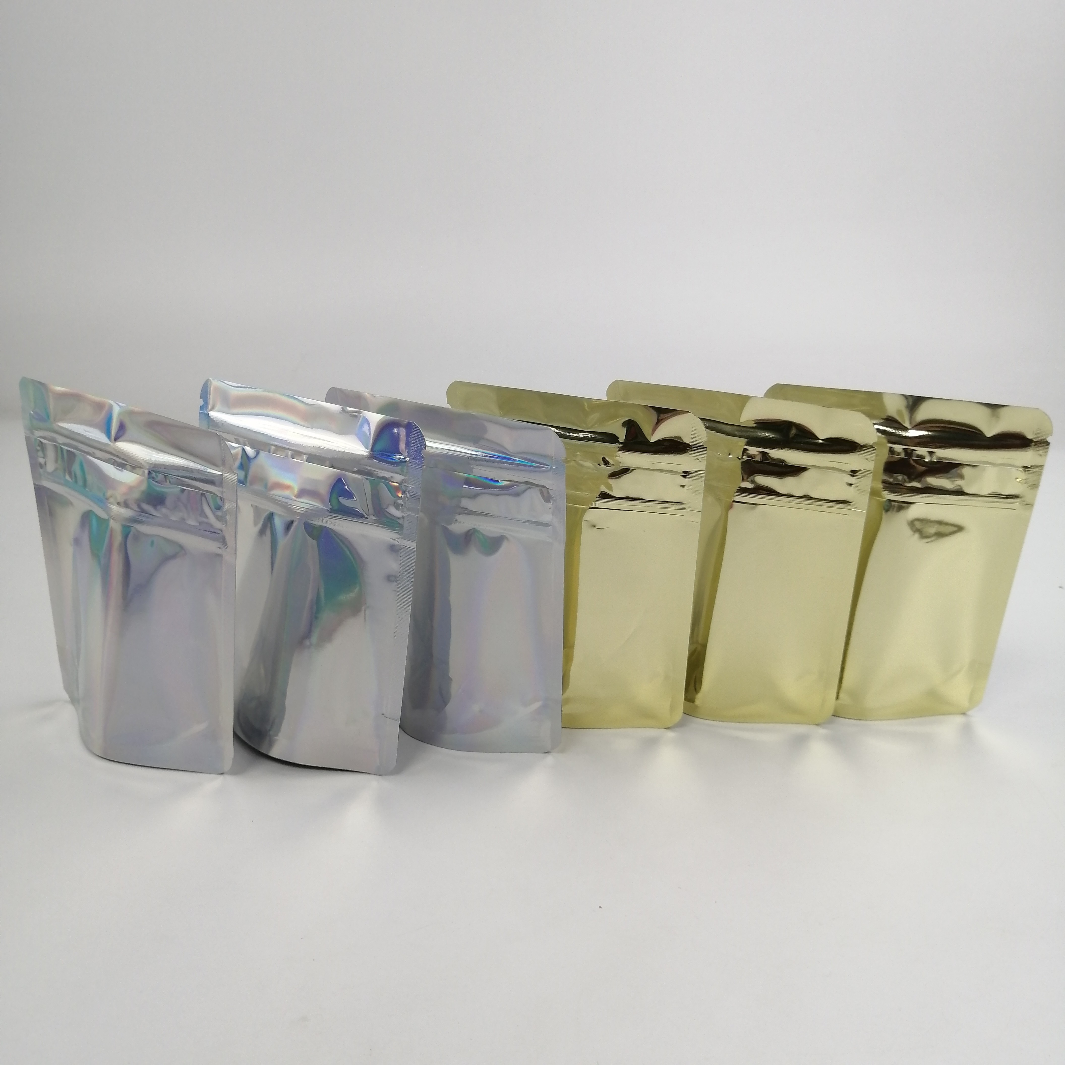 Ολογραφική ψηφιακή τυπωμένη στάση 3,5 γραμμαρίου επάνω στις σακούλες ακίνδυνες για τα παιδιά για τα μπισκότα