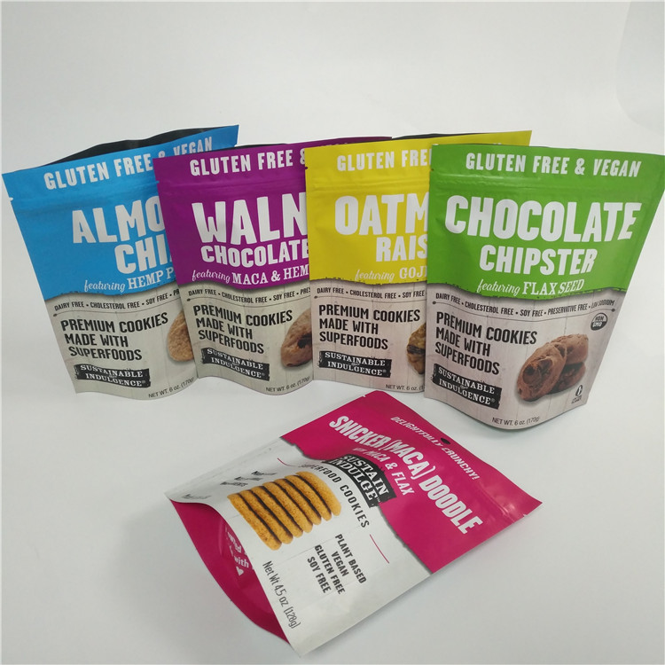 Πλαστική στάση επάνω Ziplock στις συσκευάζοντας τσάντες τυπωμένος βαθμός τροφίμων 1 γαλονιού