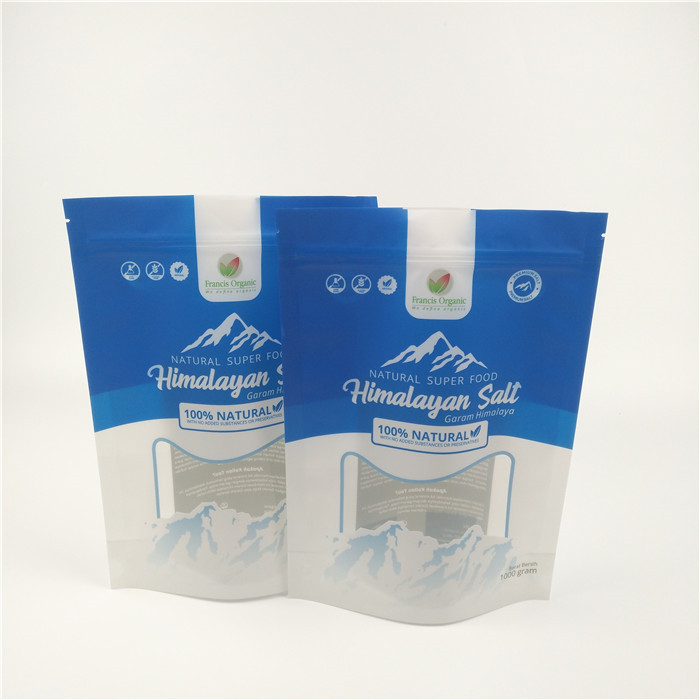 Ματ στάση φύλλων αλουμινίου λουτρών αλατισμένη συσκευάζοντας επάνω Ziplock στη σακούλα επαναχρησιμοποιήσιμη