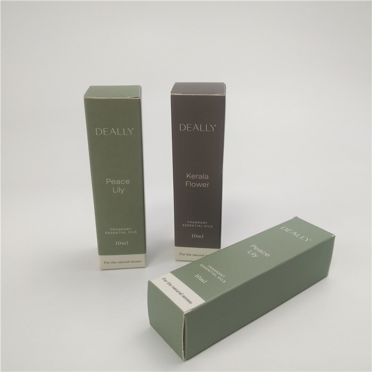 Καλλυντικό συσκευάζοντας κιβώτιο 350gsm εγγράφου αρώματος για Dropper τη συσκευασία μπουκαλιών