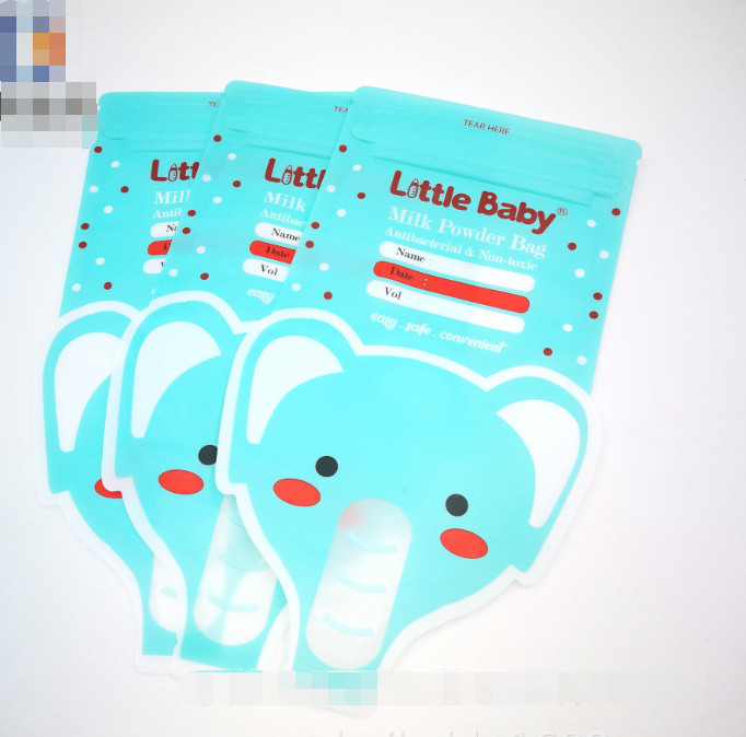 Βαθμός τροφίμων cOem επαναχρησιμοποιήσιμη τσάντα αποθήκευσης μητρικού γάλα PE MOPP 120 μικρό