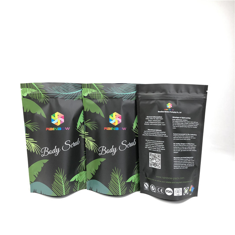 Καλλυντικές ωκεάνιες λουτρών αλατισμένες μεταλλινών σακούλες φερμουάρ Mylar επαναχρησιμοποιήσιμες που στέκονται την απόδειξη μυρωδιάς