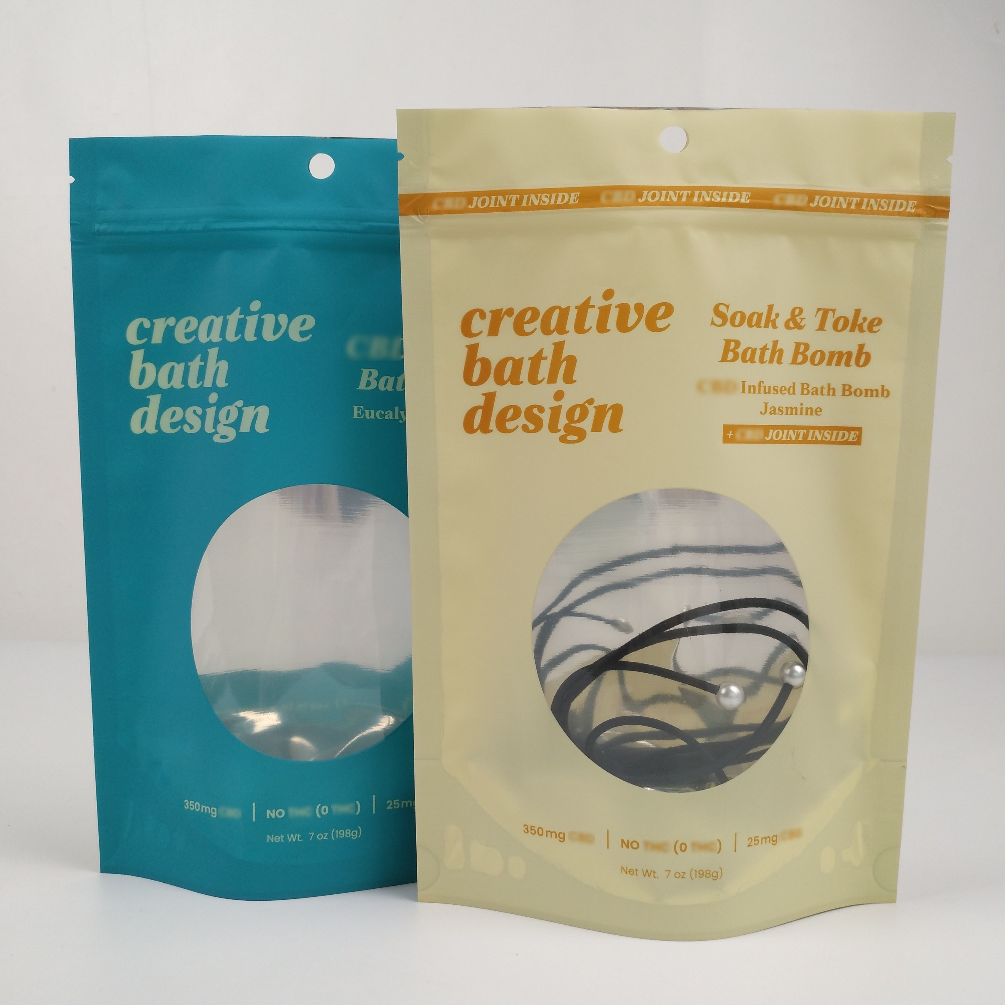 Στάση μεταλλινών συνήθειας επάνω στη συσκευάζοντας τσάντα Doypack αποθήκευσης τροφίμων Mylar σακουλών κλειδαριών φερμουάρ φύλλων αλουμινίου αργιλίου απόδειξης μυρωδιάς με το παράθυρο