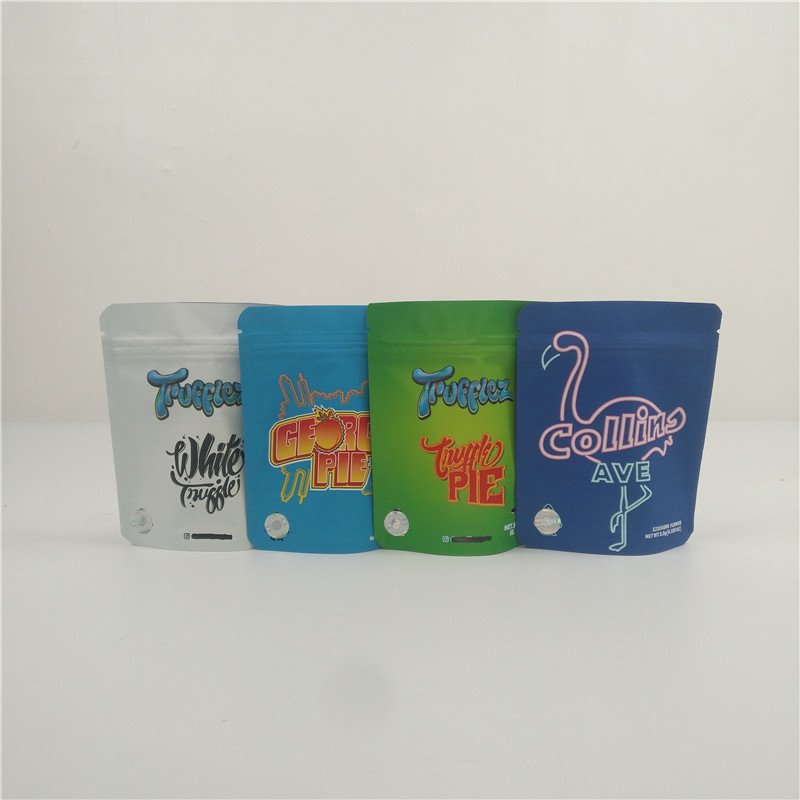 3,5 τσαντών γ Edibles Mylar μυρωδιάς απόδειξης μαλακή Gummy εδώδιμη τσάντα σακουλών καραμελών συσκευάζοντας