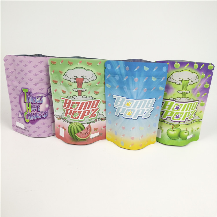 Ziplock απόδειξης μυρωδιάς 100g VMPET οι τσάντες ασφαλείς για τα παιδιά συγκολλούν τη μεταλλίνη με θερμότητα