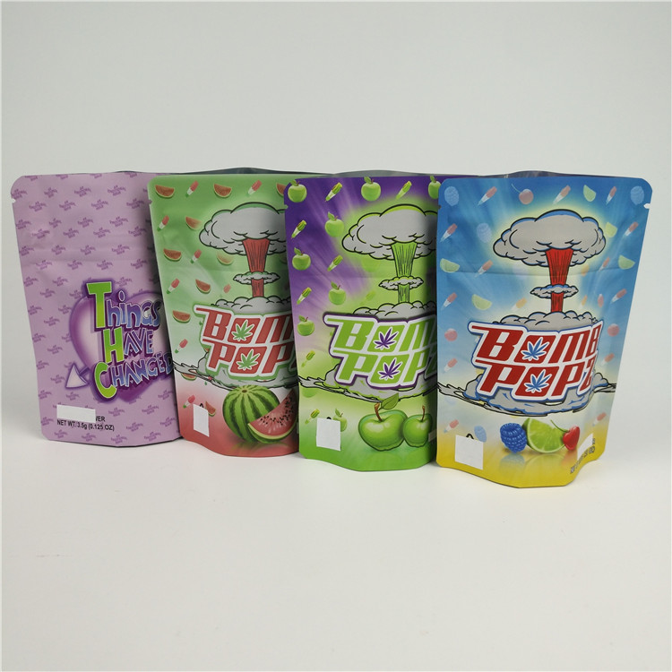 3.5G Ziplock Mylar ζιζανίων τοποθετεί τον τοποθετημένο υλικό βαθμό τροφίμων σε σάκκο