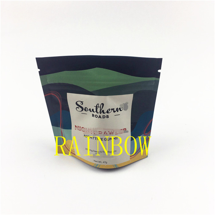 Η συνήθεια τύπωσε 3.5g 7g 28g τις ξηρές λουλουδιών μπισκότων edibles συσκευάζοντας μυρωδιάς τσάντες σακουλών σπόρου απόδειξης mylar