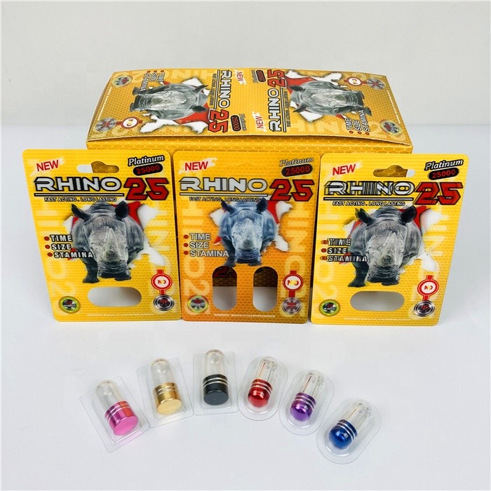 250G ρινόκερος 69 ελεφαντόδοντου τρισδιάστατη κάρτα φουσκαλών 1000k για τη συσκευασία καψών