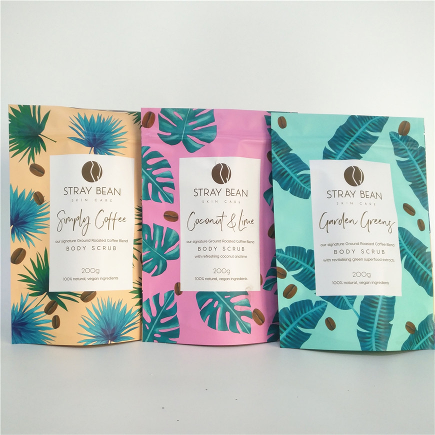 Αλατισμένη συσκευάζοντας σακούλα Mylar φύλλων αλουμινίου αργιλίου τσαντών 100g 200g λουτρών μεταλλινών OPP vmpet