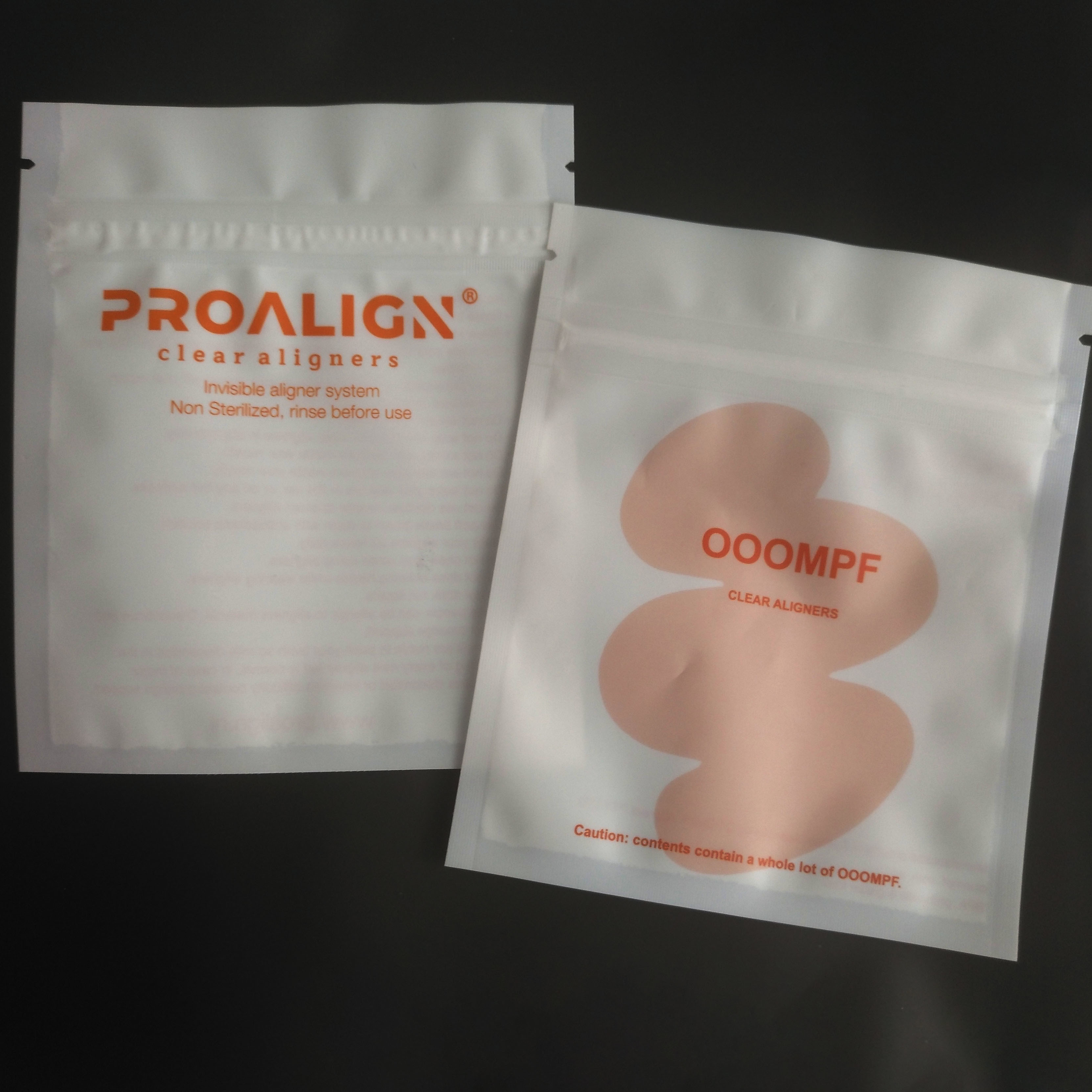 MOPP Vmpet τα πλαστικά φερμουάρ δόντια μεταλλινών κλειδαριών συσκευάζοντας καθαρίζουν τους ευθυγραμμιστές ISO