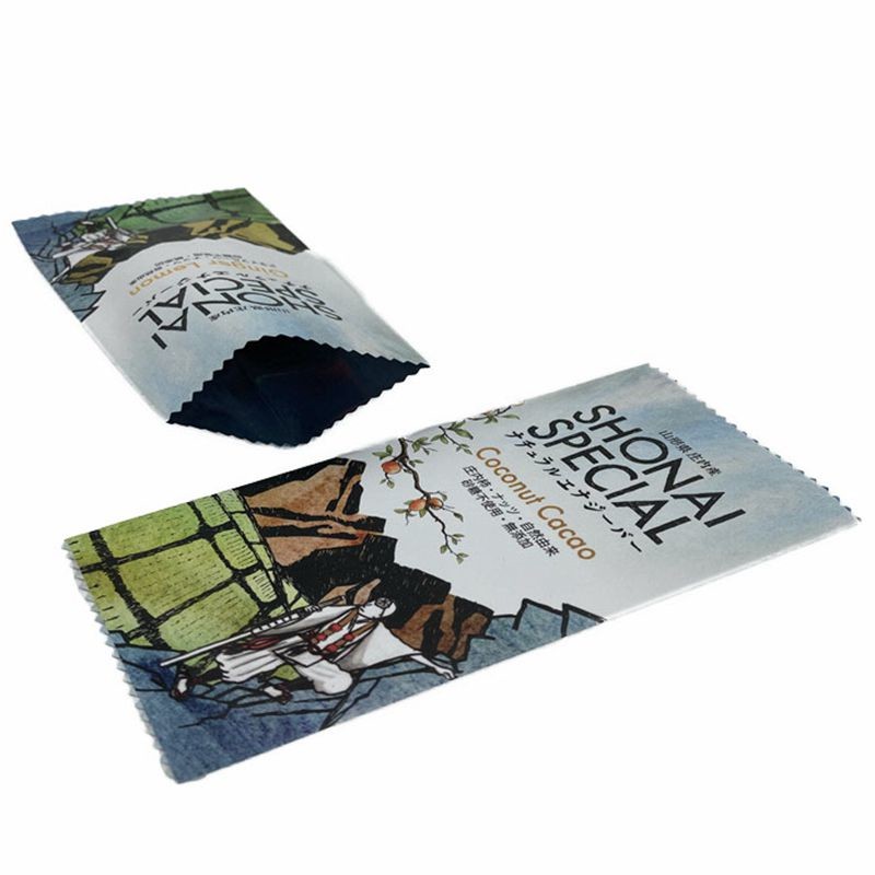 Η ψηφιακή εκτύπωση συγκολλά την πλαστική τσάντα συσκευασίας τροφίμων πρόχειρων φαγητών περιτυλιγμάτων φύλλων αλουμινίου φραγμών καραμελών με θερμότητα