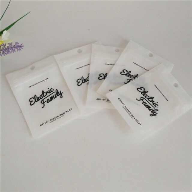 Πλαστικές σακούλες της Νέας Υόρκης 200mic CMYK της PET που συσκευάζουν SGS VMPET για το βραχιόλι σκουλαρικιών