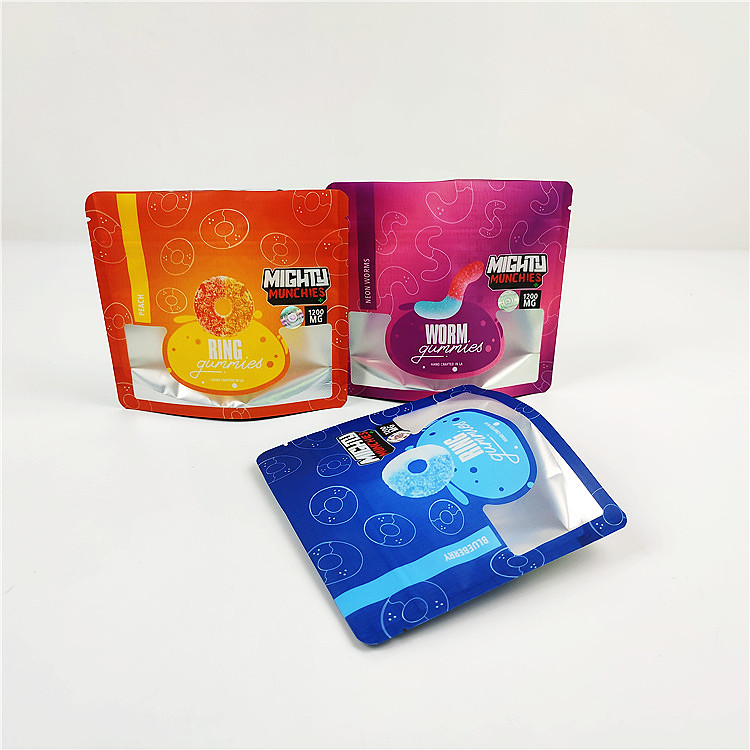 SGS 80mic CMYK βοτανικό θυμίαμα που συσκευάζει την τσάντα Mylar φύλλων αλουμινίου αργιλίου 200g MOPP