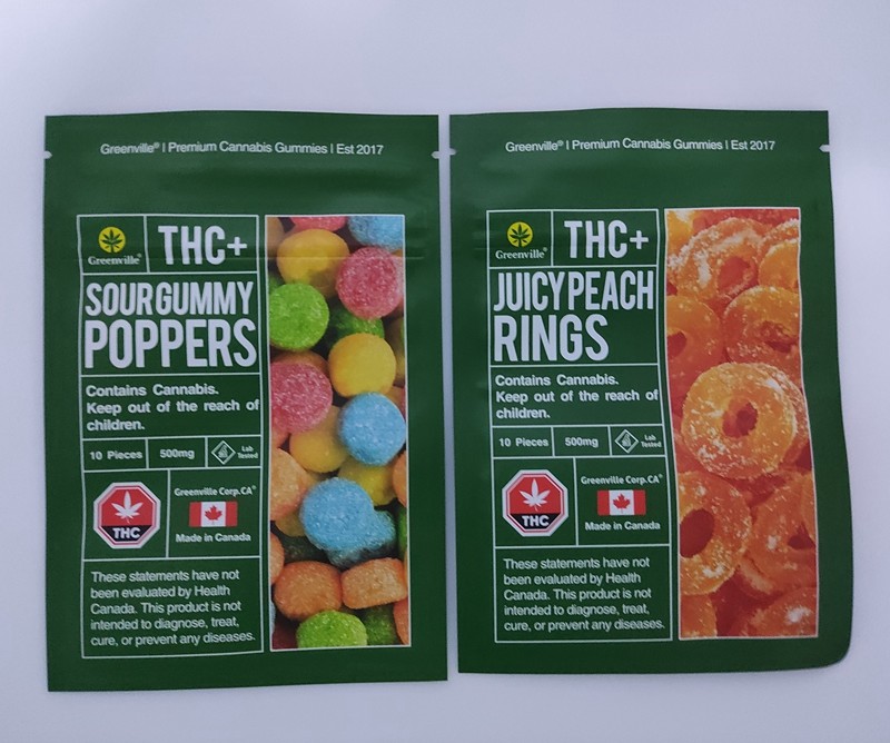 οι φιλαράκοι φύλλων αλουμινίου αργιλίου 1g 4g 7g 10g που συσκευάζουν τη σακούλα του δέλτα 8 τσαντών CBD gummies μυρίζουν την τσάντα απόδειξης με το φερμουάρ