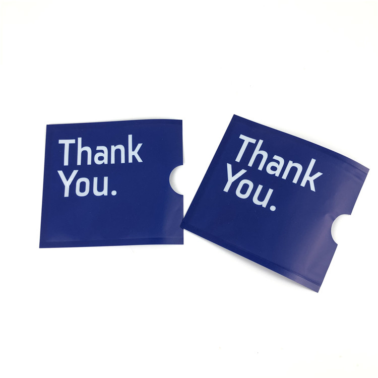 Χονδρική πλαστική μεταλλίνη Opp μορφής συνήθειας εκτύπωσης που συγκολλά τις συσκευάζοντας τσάντες Mylar καρτών ενθέτων συνήθειας με θερμότητα