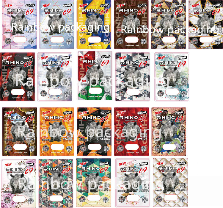 Δύσκαμπτη Rox σφαίρα 120mic πλαστικών εμπορευματοκιβωτίων CMYK για τη σεξουαλική κάψα αυξήσεων