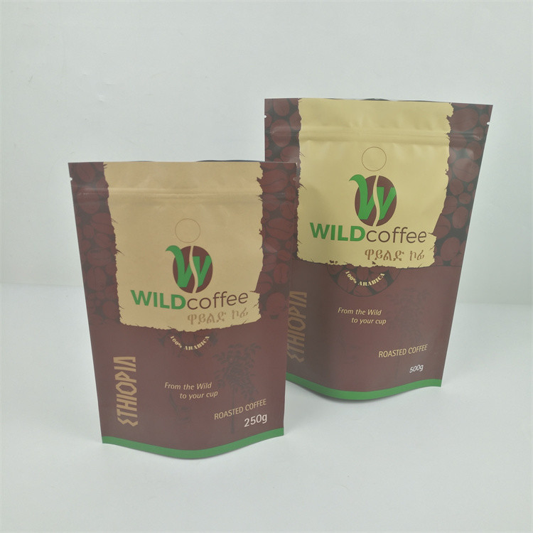 Ματ σακούλα CMYK Pantone φερμουάρ απόδειξης μυρωδιάς VMPET 240 μικρά