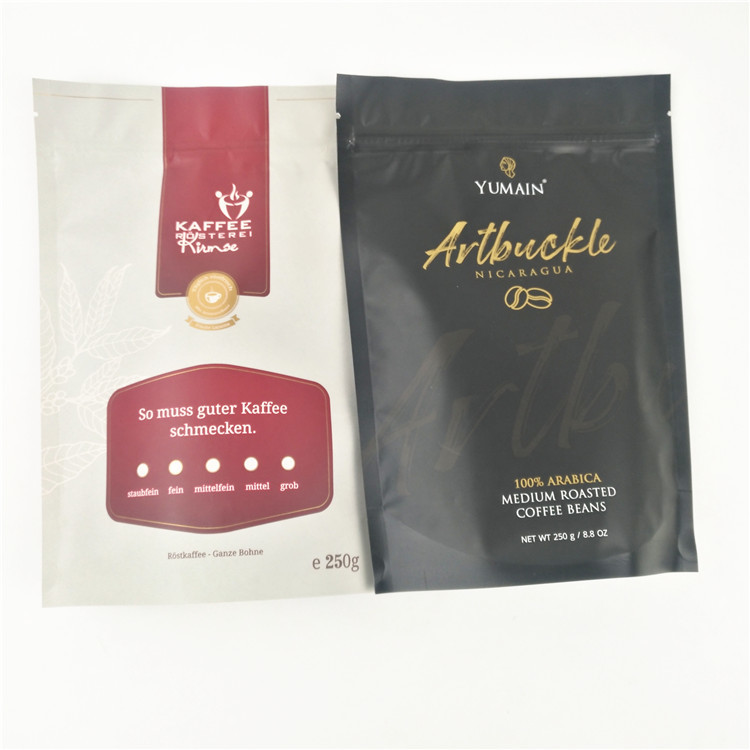 Resealable υγρασία σακουλών φερμουάρ CMYK MOPP - Al εγγράφου OPP της Kraft απόδειξης