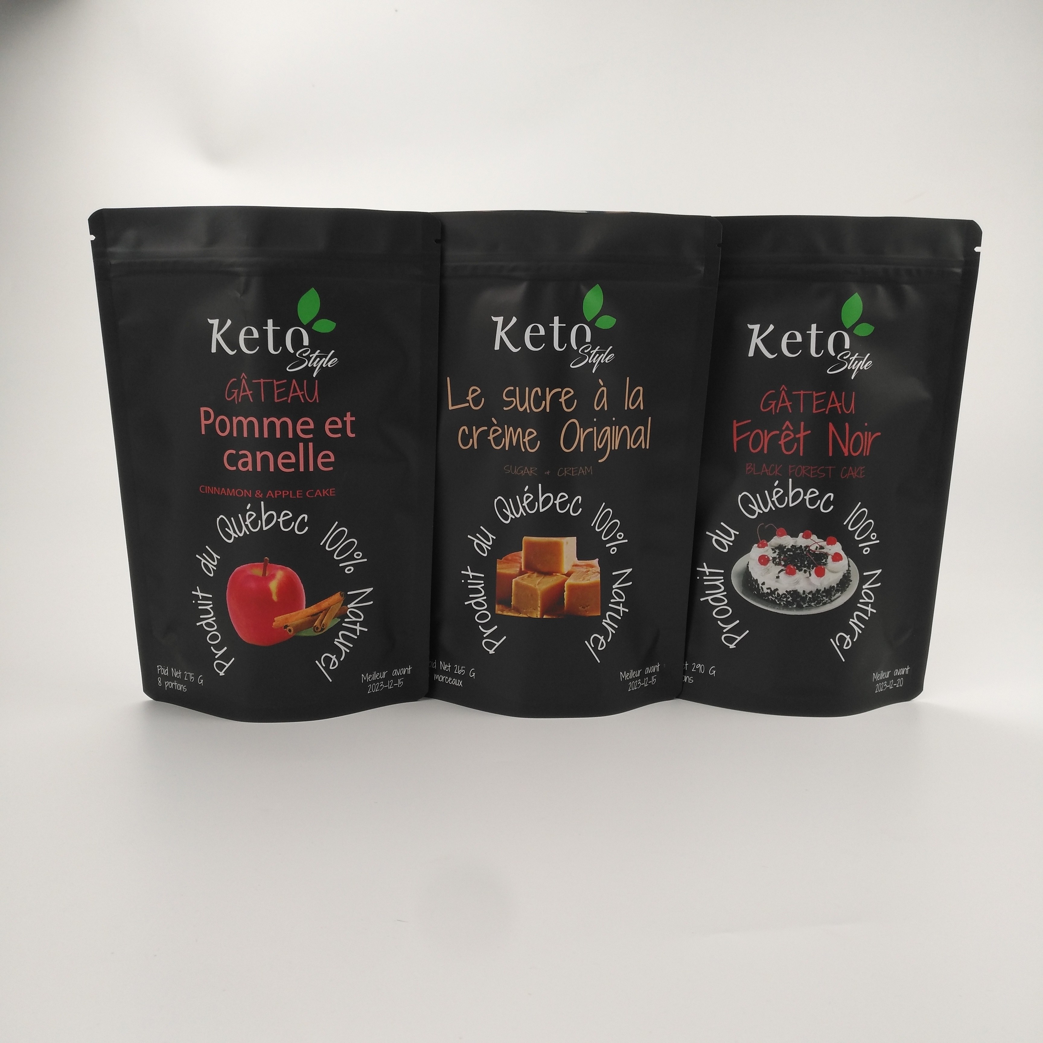 CMYK VMPET πλαστικά φερμουάρ εδώδιμων Mylar σακουλών αυτοκόλλητα 110 μικρά τσαντών Al CPP