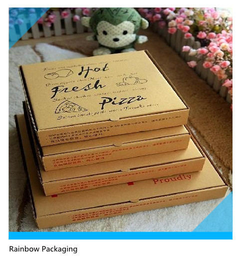 Πάρτε μαζί τη συσκευασία κιβωτίων εγγράφου πιτσών πτυσσόμενη με την επιφάνεια εκτύπωσης