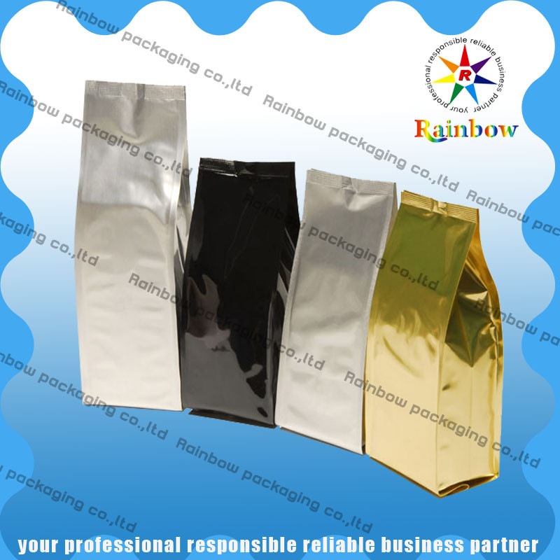 Στάση καφέ συνήθειας επάνω στη ζωηρόχρωμη εκτύπωση τσαντών ελαφριά με Ziplock