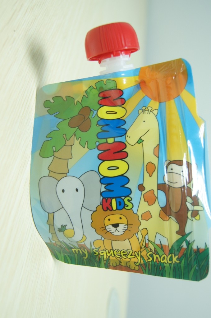 Υλική συσκευασία σακουλών σωλήνων φύλλων αλουμινίου αργιλίου παιδικών τροφών συνήθειας με την πλήρη εκτύπωση