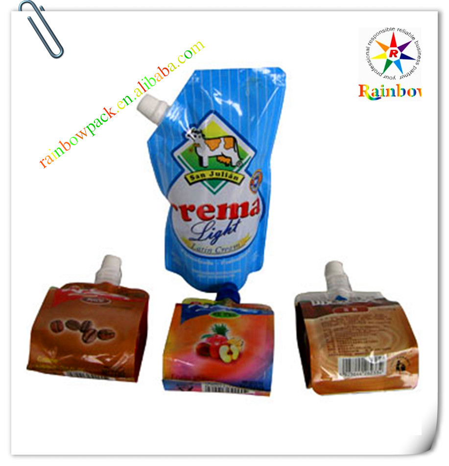 Στάση φύλλων αλουμινίου αργιλίου επάνω στις τσάντες PET/Νέα Υόρκη/βαθμός τροφίμων PE με τη χρωματισμένη εκτύπωση