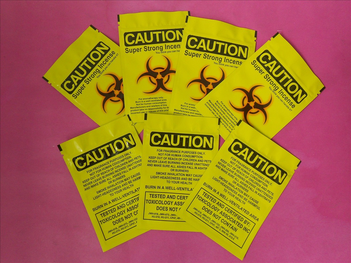 Μη - διαρροή, μη - συσκευάζοντας τσάντες θυμιάματος θραύσης βοτανικές